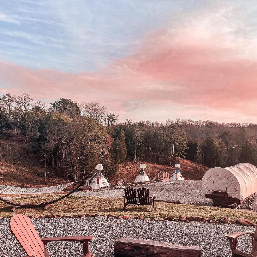 Smoky Hollow Outdoor Resort Covered Wagon Sevierville Luaran gambar